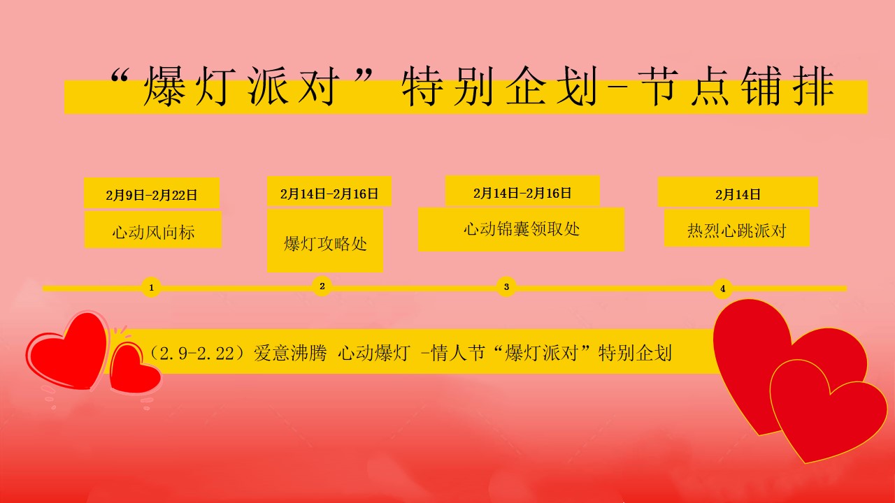 1736822200 0f927bc20e699d3 - 情人节心动爆灯派对（情人节心动游园会，爆灯企划，亮灯派对）